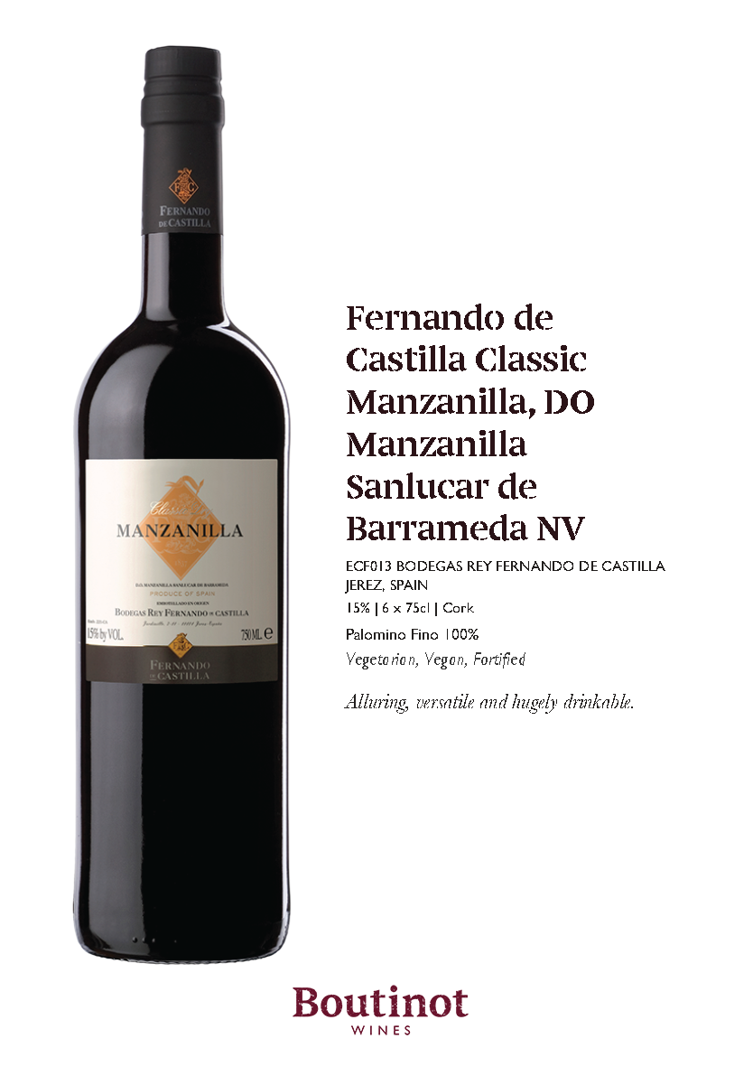 FERNANDO DE CASTILLA CLASSIC MANZANILLA SHERRY 15%